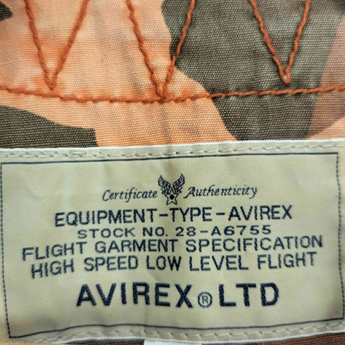 アヴィレックス AVIREX 製品染め ミリタリーベスト メンズ JPN:M