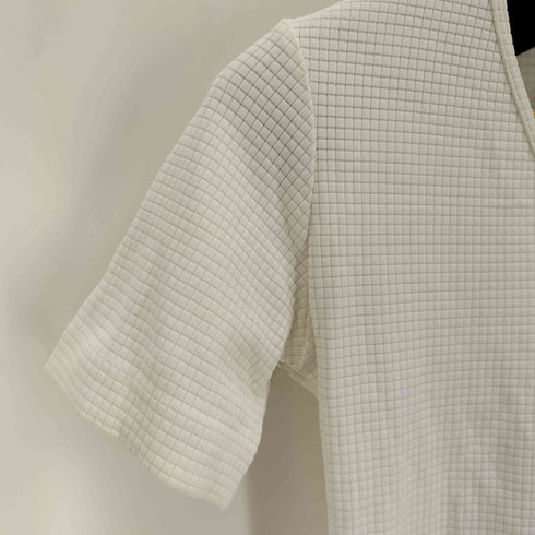 KAREN MILLEN ENGLAND ワッフルVネックトップTシャツ レディース 1