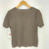 アクアスキュータム AQUASCUTUM ラメ Vネック S/S ニット サマーニット レディース