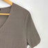 アクアスキュータム AQUASCUTUM ラメ Vネック S/S ニット サマーニット レディース