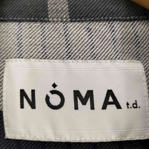 ノーマティーディー NOMA t.d. チェック柄カバーオール メンズ JPN:1