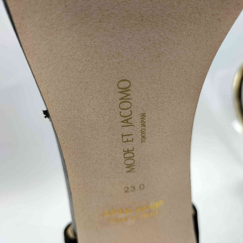 MODE ET JACOMO 日本製 ヒールストラップ パンプス レディース JPN:23