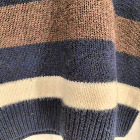 ブルックスブラザーズレッドフリース BROOKS BROTHERS REDFLEECE ウールボーダーセーター レディース JPN:XS