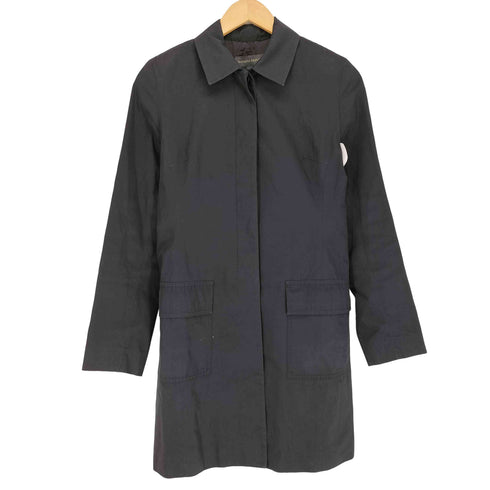 バナナリパブリック BANANA REPUBLIC 00S 比翼ステンカラーコート レディース JPN:XS