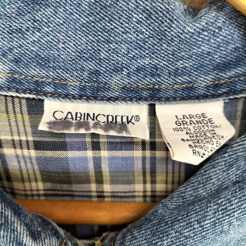 CABINCREEK デニムカバーオールジャケット レディース JPN:L
