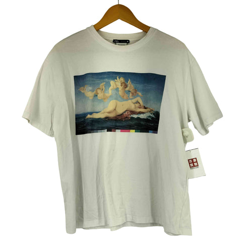 ザラ ZARA ALEXANDRE CABANEL ARTY T-SHIRT レディース import:M