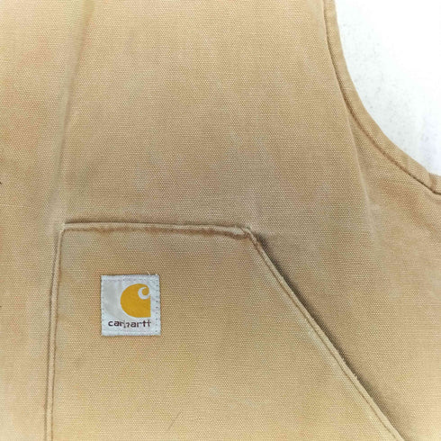 カーハート Carhartt 00S MADE IN MEXICO CARHARTT DUCK VEST ARCTIC QUILT LINED メンズ L