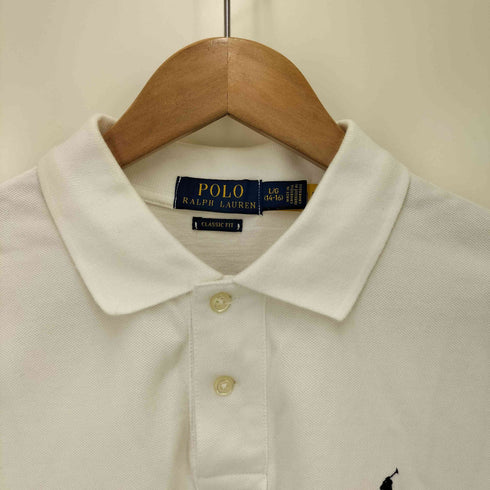 ポロラルフローレン POLO RALPH LAUREN CLASSIC FIT ポニー 刺繍 S/S 鹿の子 ポロシャツ メンズ L(14-16)