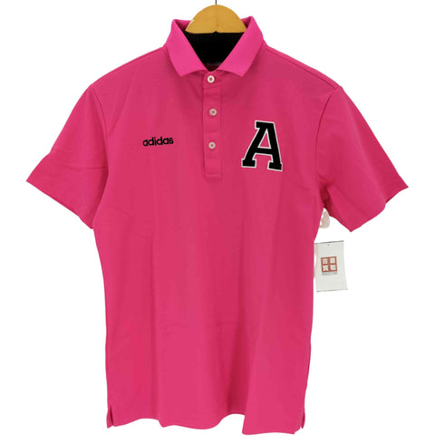 アディダス adidas レイヤードポロTシャツ メンズ import:M