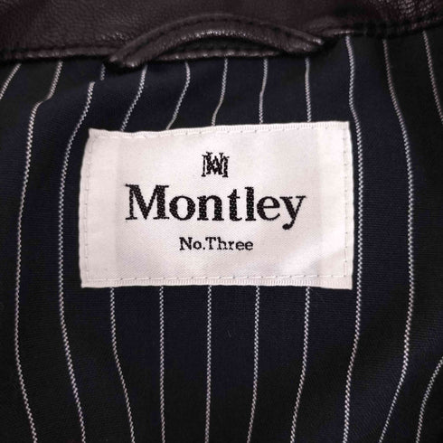 モーレー Montley GOAT LEATHER ゴートレザーダブルライダースジャケット メンズ