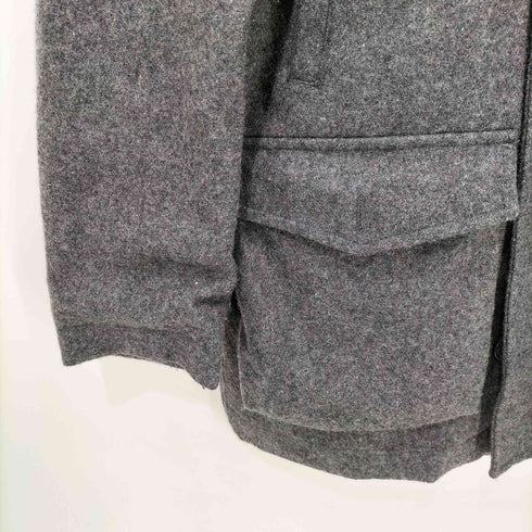 ポロブリティッシュカントリースピリット POLO BRITISH COUNTRY SPIRIT メルトンウール ステンカラーコート メンズ import:L