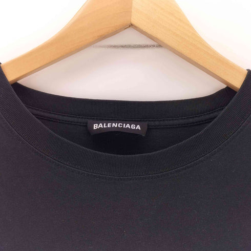 バレンシアガ BALENCIAGA Tech Logo Oversized T-shirt メンズ L