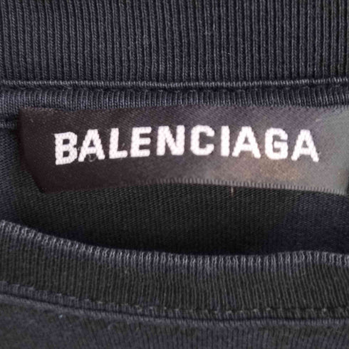 バレンシアガ BALENCIAGA Tech Logo Oversized T-shirt メンズ L