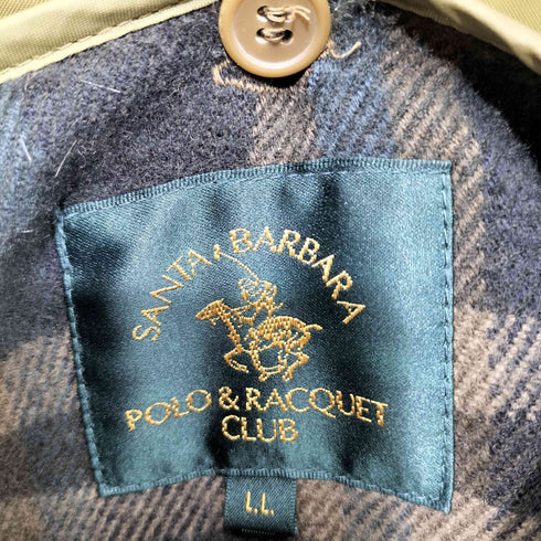 サンタバーバラポロアンドラケットクラブ SANTA BARBARA POLO & RACQUET CLUB ライナー付 フーデッド マウンテンパーカー メンズ LL