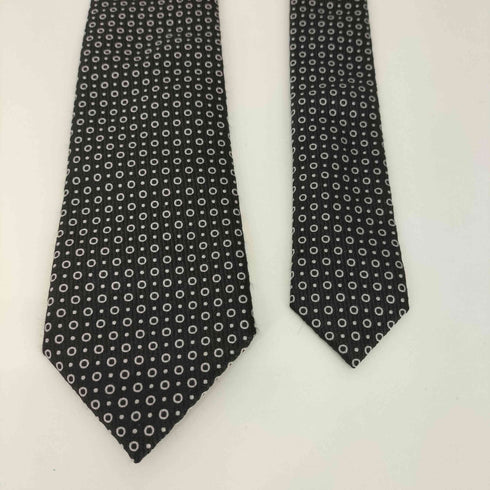 エンポリオアルマーニ EMPORIO ARMANI MADE IN ITALY ドット柄シルクネクタイ メンズ