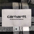 カーハートワークインプログレス Carhartt WIP L/S LESSING SHIRT チェック ボタンダウン ネルシャツ メンズ import:M
