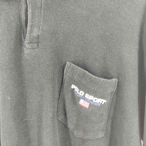 ポロスポーツラルフローレン POLO SPORT RALPH LAUREN コットン L/S ポロシャツ メンズ XL