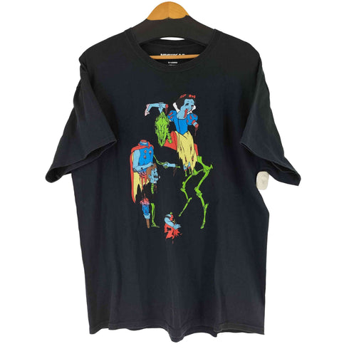ミシカ MISHKA キャラクター ゾンビ グラフィックTシャツ メンズ import:XL