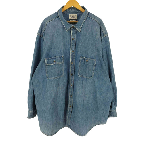 ポロラルフローレン POLO RALPH LAUREN 90s オーバーサイズ デニムシャツ メンズ 4X