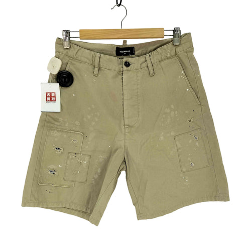 ディースクエアード DSQUARED2 ダメージ加工 チノ ショーツ メンズ EUR:44-46