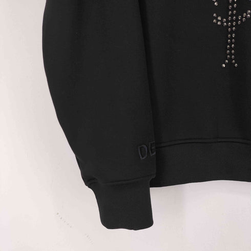 ミシカ MISHKA キャラクター スタッズデザイン スウェット メンズ import:XL
