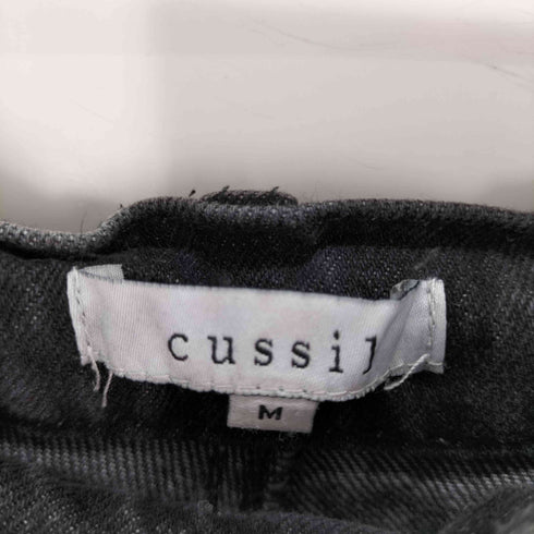cussil ウォッシュ加工 ワイドデニム メンズ JPN:M