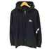 ステューシー Stussy ショーンフォントロゴ 両面プリント ジップアップ パーカー メンズ import:L