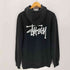 ステューシー Stussy ショーンフォントロゴ 両面プリント ジップアップ パーカー メンズ import:L