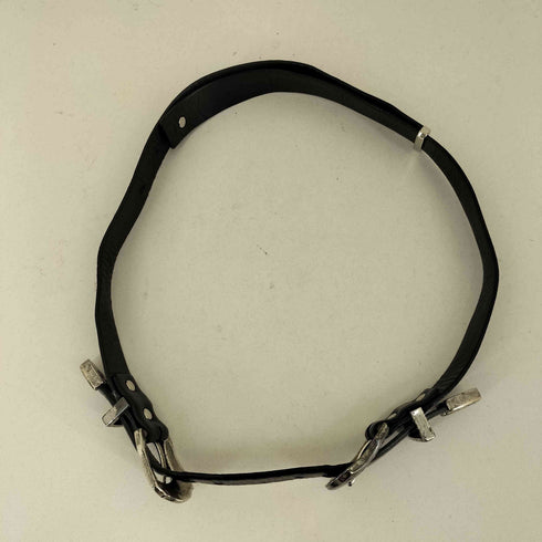 トーガプルラ TOGA PULLA ダブルバックルレザーベルト レディース