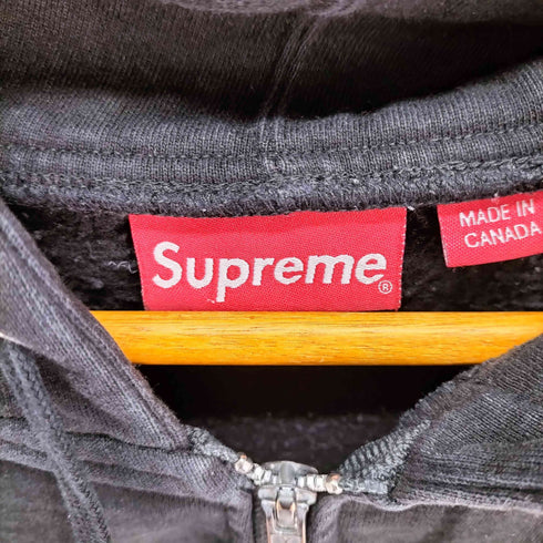 シュプリーム Supreme small box zip up hooded sweatshirtAW メンズ import:M
