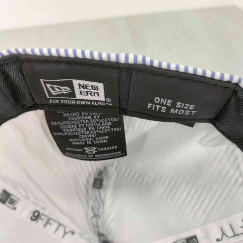 ニューエラ NEW ERA 9FIFTY BROOKLYN ストライプ スナップバック キャップ メンズ ONE SIZE