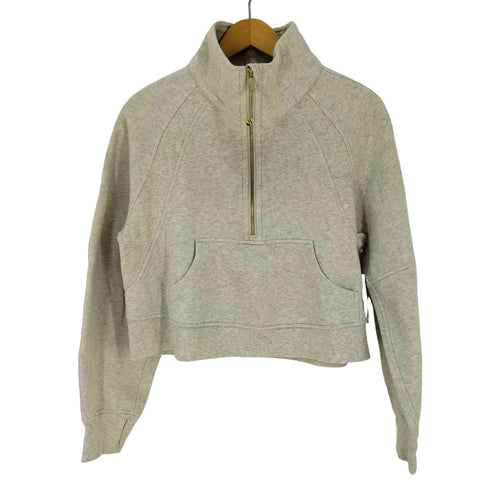 ルルレモン lululemon Scuba オーバーサイズ ファネルネックハーフジップ レディース import:XS