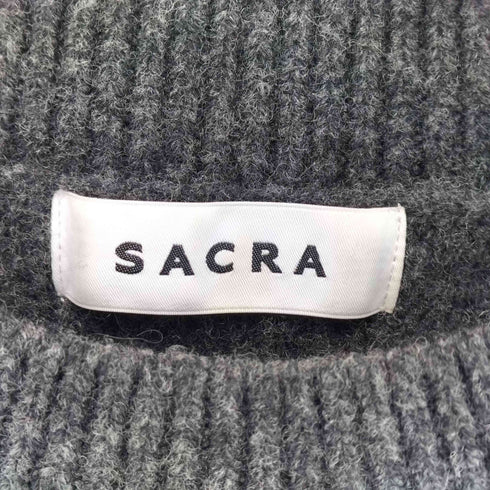 サクラ SACRA エクストラファインスラブヤーンニット メンズ