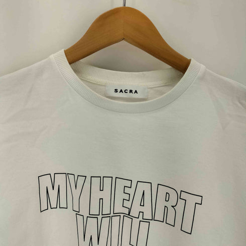 サクラ SACRA EX.FINE FLEECE CROPPED LOGO TOP レディース 38