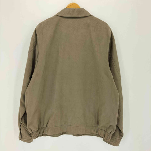 クラフトアンドバロー Croft&Barrow フェイクスエード スイングトップ メンズ import:L
