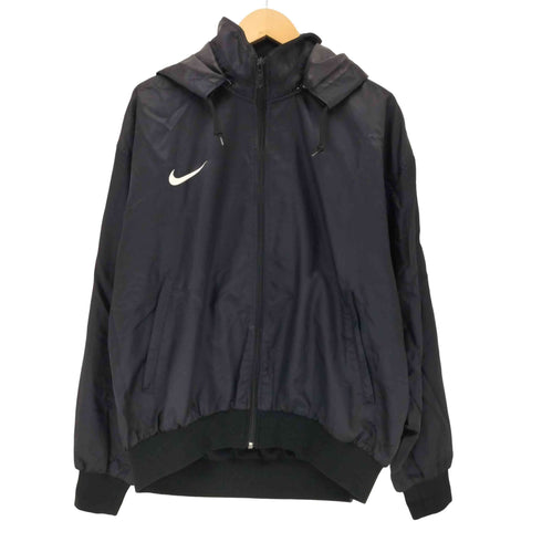 ナイキ NIKE 90s 白タグ スウッシュ刺繍 フーデッドナイロンブルゾン メンズ import:XL