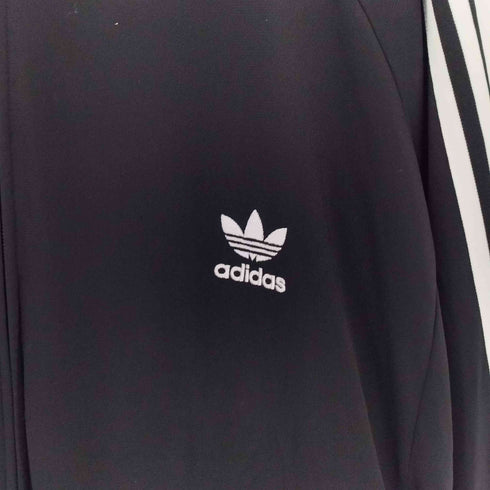 アディダス adidas 00S 黒タグ 万国旗タグ トレフォイルロゴ刺繍 サイドライントラックジャケット メンズ XL
