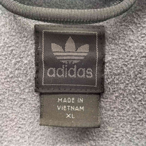 アディダス adidas 00S 黒タグ 万国旗タグ トレフォイルロゴ刺繍 サイドライントラックジャケット メンズ XL