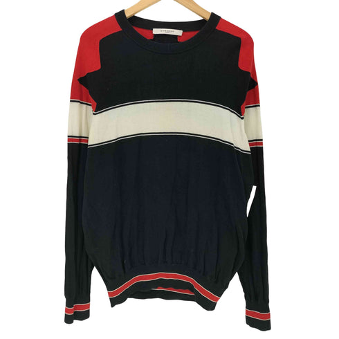 ジバンシィ GIVENCHY 16SS マルチカラーコットンクルーネックニット メンズ