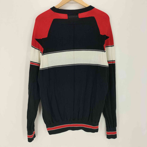 ジバンシィ GIVENCHY 16SS マルチカラーコットンクルーネックニット メンズ