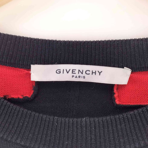 ジバンシィ GIVENCHY 16SS マルチカラーコットンクルーネックニット メンズ