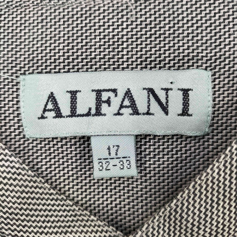 アルファニ ALFANI L/Sバンドカラーシャツ メンズ 17 32-33