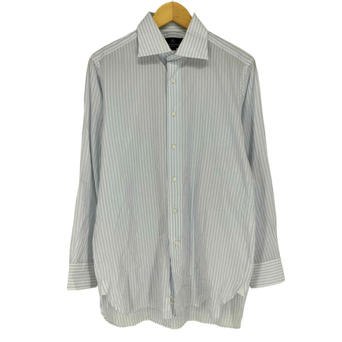 アクアスキュータム AQUASCUTUM ストライプドレスシャツ メンズ 41-85