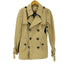 バーバリーブルーレーベル BURBERRY BLUE LABEL Balmacaan Coat 裏地ノバチェック ガンフラップ付き ダブル バルマカーン ステンカラー コート レディース 40