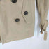 バーバリーブルーレーベル BURBERRY BLUE LABEL Balmacaan Coat 裏地ノバチェック ガンフラップ付き ダブル バルマカーン ステンカラー コート レディース 40