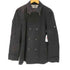 バーバリーブラックレーベル BURBERRY BLACK LABEL Balmacaan Coat 裏地ノバチェック ホースロゴ刺繍 ブラック ダブル バルマカーン ステンカラー コート メンズ import:L