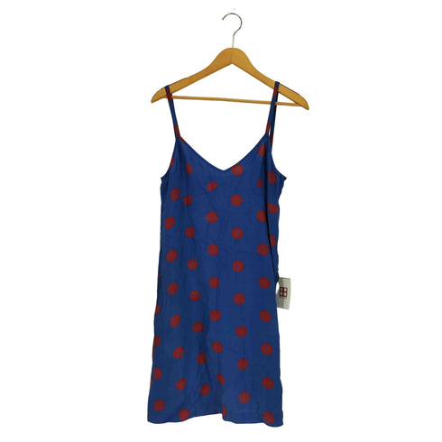 トリココムデギャルソン tricot COMME des GARCONS 03SS AD2003 レーヨン100% ドット 水玉 キャミソールワンピース レディース JPN:M