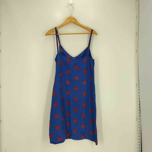 トリココムデギャルソン tricot COMME des GARCONS 03SS AD2003 レーヨン100% ドット 水玉 キャミソールワンピース レディース JPN:M