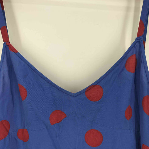 トリココムデギャルソン tricot COMME des GARCONS 03SS AD2003 レーヨン100% ドット 水玉 キャミソールワンピース レディース JPN:M