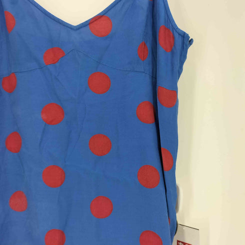 トリココムデギャルソン tricot COMME des GARCONS 03SS AD2003 レーヨン100% ドット 水玉 キャミソールワンピース レディース JPN:M